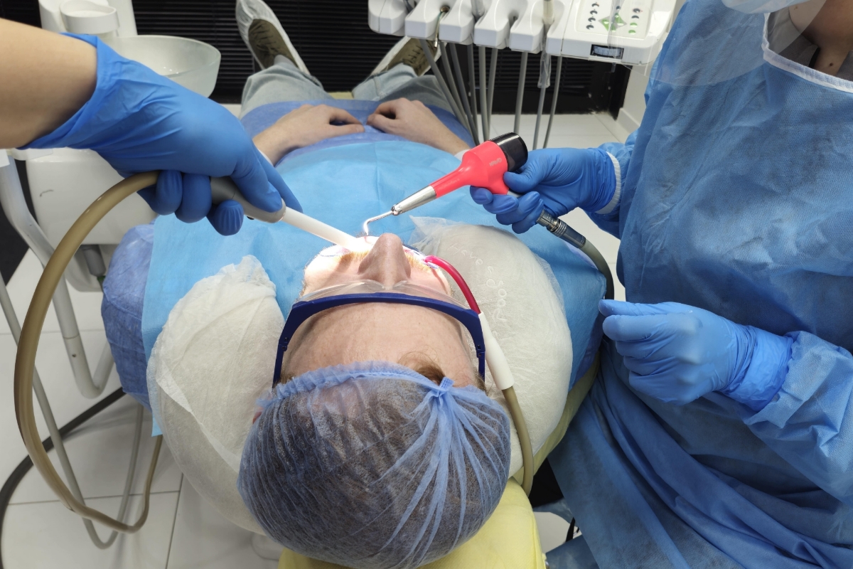 Picture of Professional teeth cleaning