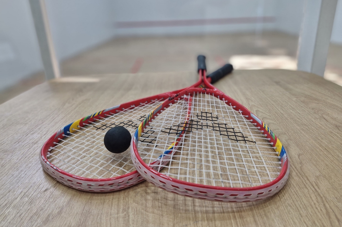 Picture of Squash: fun and intensive competition