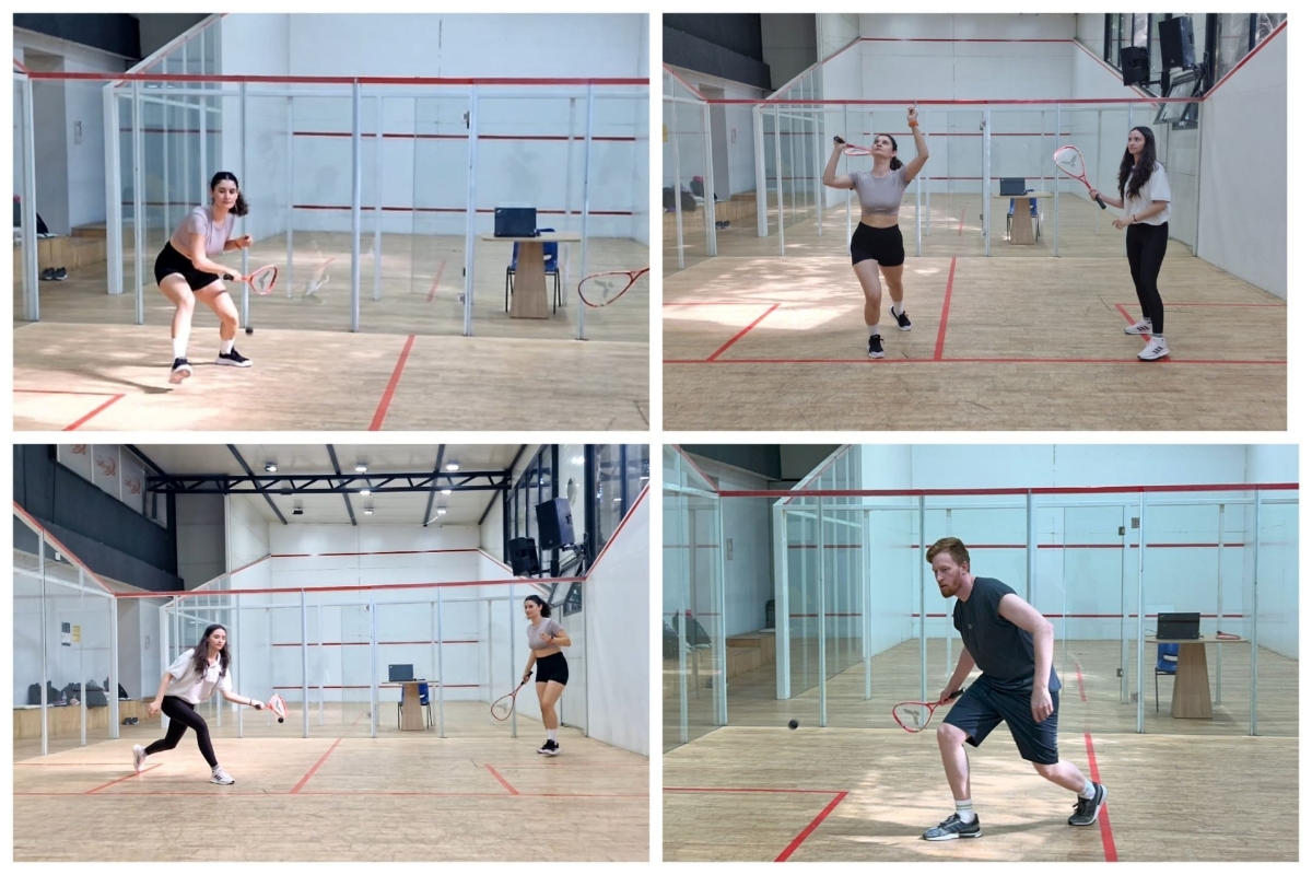 Picture of Squash: fun and intensive competition